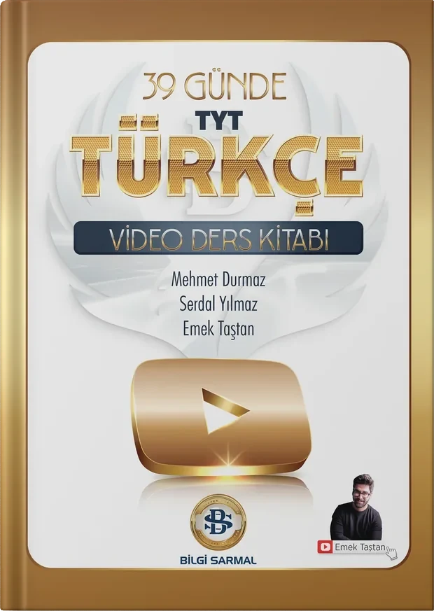 39 Günde TYT Türkçe Video Ders Kitabı kapağı